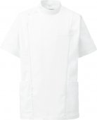 KAZEN/株式会社アプロンワールドの白衣-253-20メンズ半袖KCジャケット